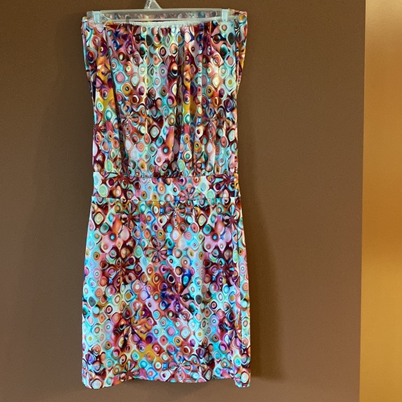 S-twelve designer dress made in the USA. Sleeveless in size small. - Picture 2 of 8